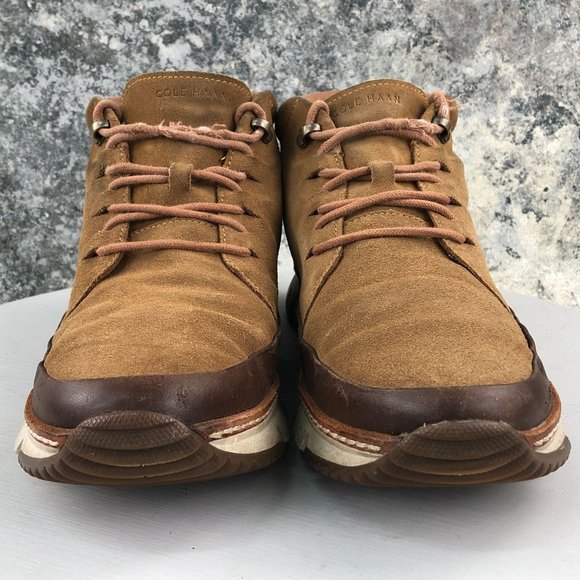 Cole Haan Shoes Cole Haan Mens M Tan Brown Leather Zerogrand